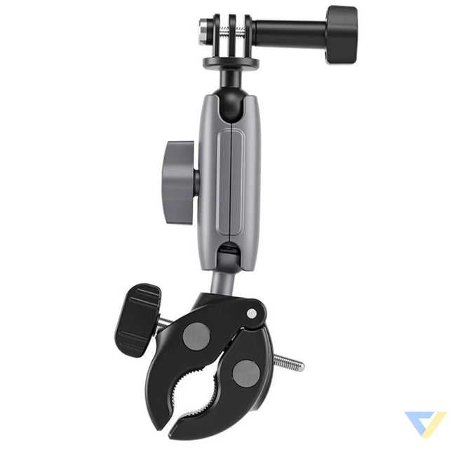 TELESIN Universal Handlebar Tube Clamp Mount for sport cameras (aluminum) Booms and selfie sticks