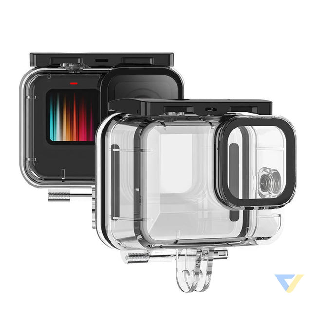 Telesin waterproof case for GoPro Hero 9 / Hero 10 / Hero 11 / Hero 12 / Hero 13 (GP WTP 901). Booms and selfie sticks
