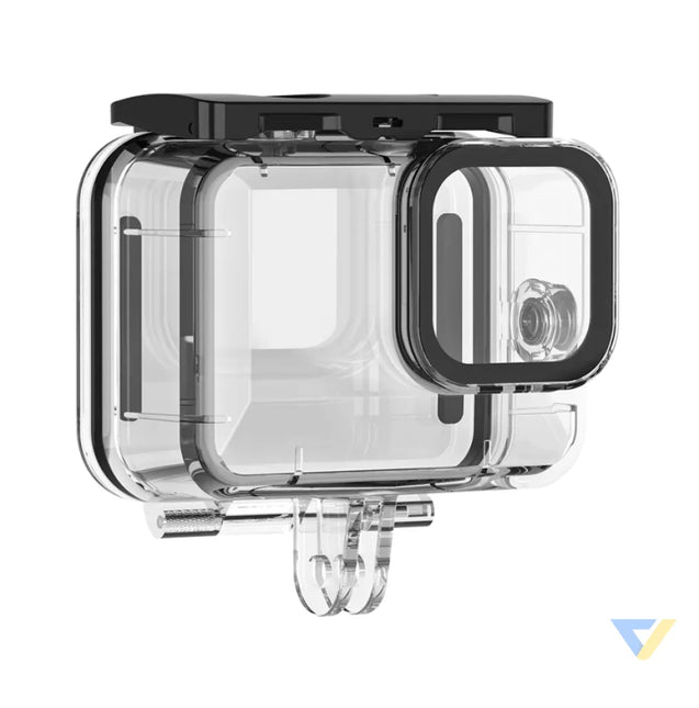 Telesin waterproof case for GoPro Hero 9 / Hero 10 / Hero 11 / Hero 12 / Hero 13 (GP WTP 901). Booms and selfie sticks