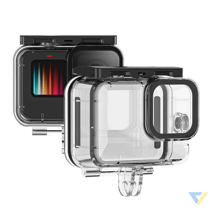 Telesin waterproof case for GoPro Hero 9 / Hero 10 / Hero 11 / Hero 12 / Hero 13 (GP WTP 901). Booms and selfie sticks