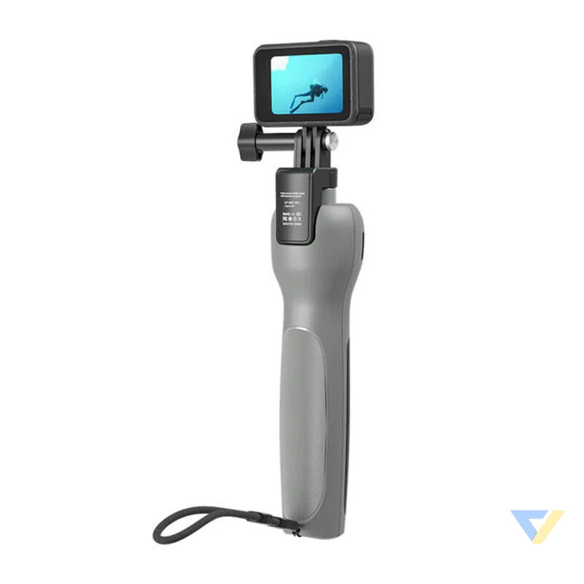 TELESIN waterproof selfie holder for GoPro 8 / 9 / 10 / 11 / 12 / 13 Booms and selfie sticks