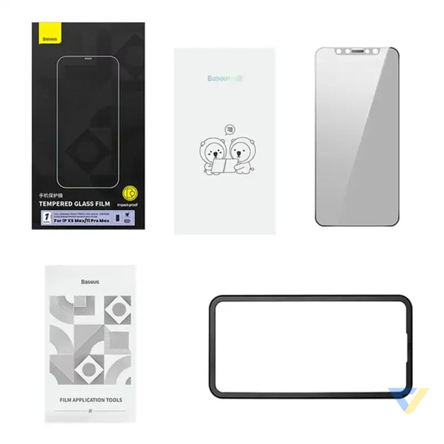 Tempered glass 0.3mm Baseus for iPhone XS Max/11 Pro Max For smartphones