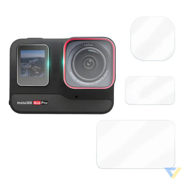 Tempered Glass and PET Film Sunnylife for Insta360 Ace Pro For sports cameras