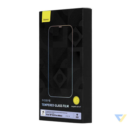 Tempered Glass Baseus 0.4mm Iphone 12 Pro MAX + cleaning kit For smartphones
