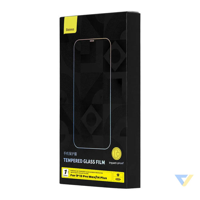 Tempered Glass Baseus 0.4mm Iphone 13 Pro Max/14 Plus + cleaning kit For smartphones