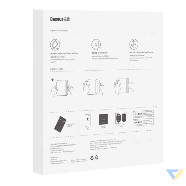 Tempered Glass Baseus Corning 0.4 mm for Pad 10.2’’/Air3 10.5’’ For tablets