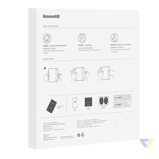 Tempered Glass Baseus Corning 0.4 mm for Pad 10.2’’/Air3 10.5’’ For tablets