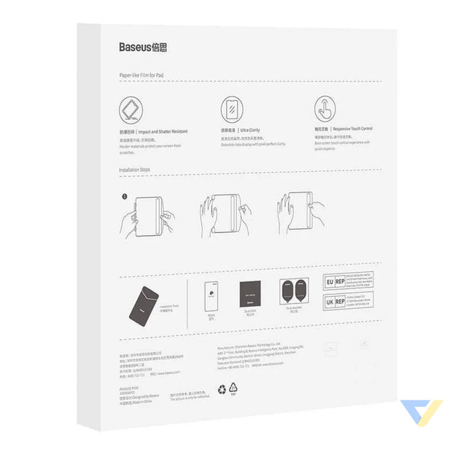 Tempered Glass Baseus Corning 0.4 mm for Pad Pro 10 10.9’’ For tablets