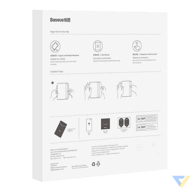 Tempered Glass Baseus Corning 0.4 mm for Pad Pro 10 10.9’’ For tablets