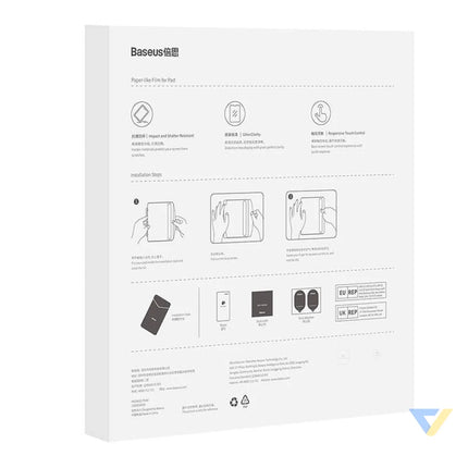 Tempered Glass Baseus Corning 0.4 mm for Pas Pro 12.9’’ For tablets