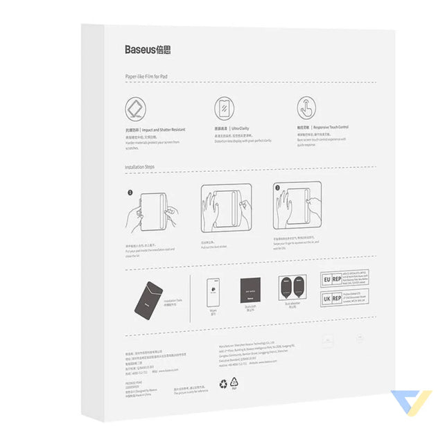 Tempered Glass Baseus Corning 0.4 mm for Pas Pro 12.9’’ For tablets