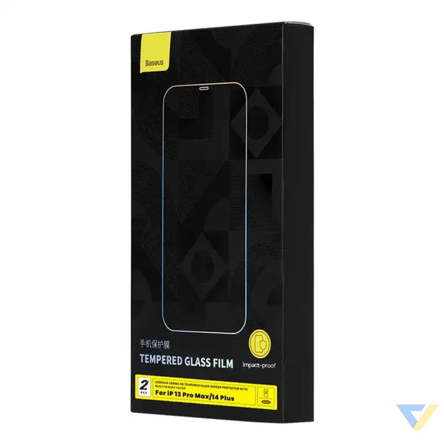Tempered Glass Baseus Corning for iPhone 13 Pro Max/14 Plus with built in dust filter For smartphones