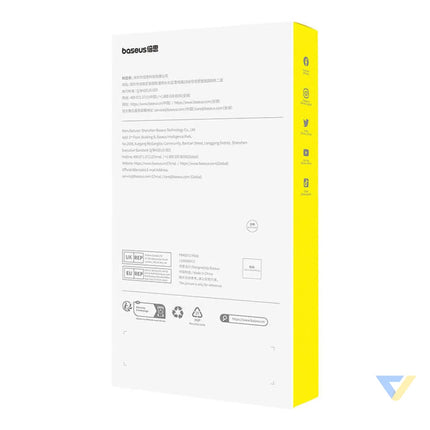 Tempered Glass Baseus Crystalline Anti Glare iPhone12 ProMax For smartphones