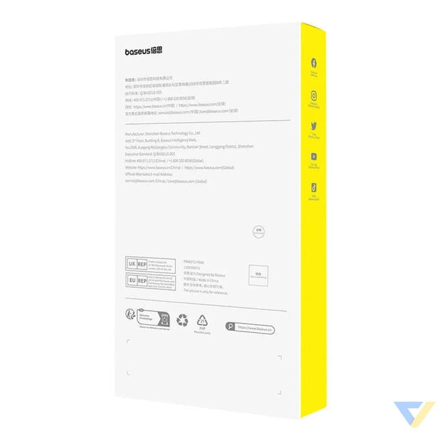 Tempered Glass Baseus Crystalline Anti Glare iPhone12 ProMax For smartphones