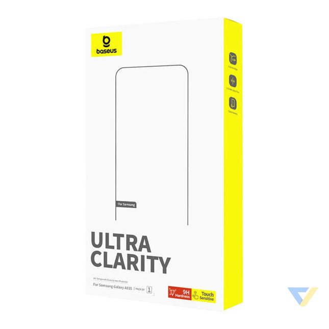 Tempered Glass Baseus Screen Protector Diamond for Samsung A03S For smartphones