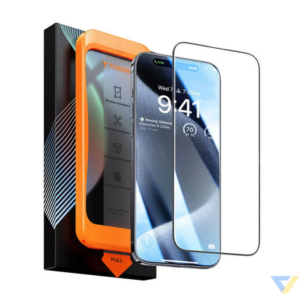 Tempered glass for iPhone 15 Torras InstaII Master For smartphones