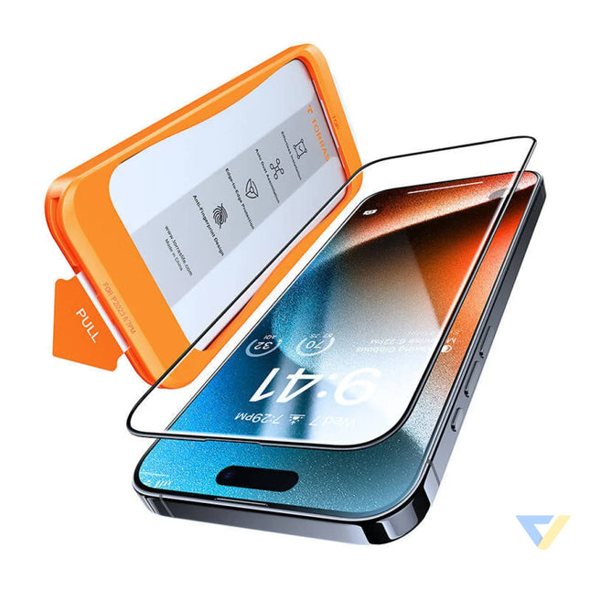 Tempered glass for iPhone 15 Torras InstaII Master For smartphones