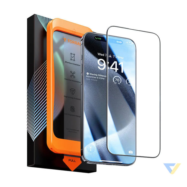 Tempered glass for iPhone 15 Torras InstaII Master For smartphones
