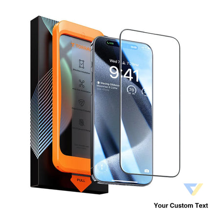 Tempered glass for iPhone 15 Torras InstaII Master For smartphones