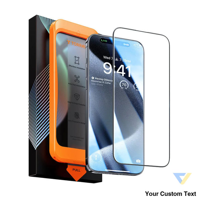 Tempered glass for iPhone 15 Torras InstaII Master For smartphones
