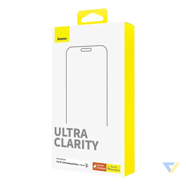 Tempered Glass screen protector Baseus OS Diamond Series HD for Iphone 13 Pro Max/14 Plus(Clear) For smartphones