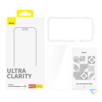 Tempered Glass screen protector Baseus OS Diamond Series HD for Iphone 13 Pro Max/14 Plus(Clear) For smartphones