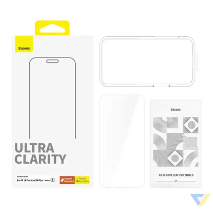 Tempered Glass screen protector Baseus OS Diamond Series HD for Iphone 13 Pro Max/14 Plus(Clear) For smartphones