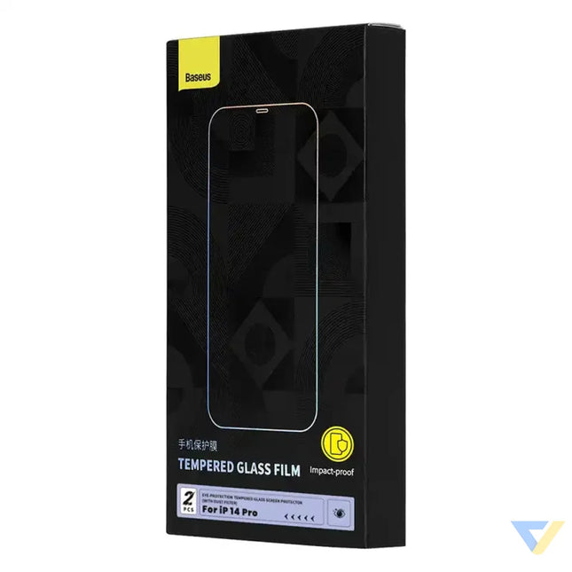 Tempered glass with eye protection filter Baseus Crystal Series iPhone 14 PRO For smartphones