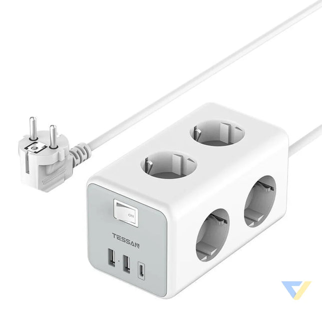 TESSAN Power strip TS 306 C Power strips