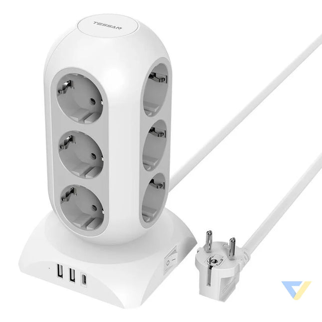 TESSAN TPS02 DE C power strip Power strips