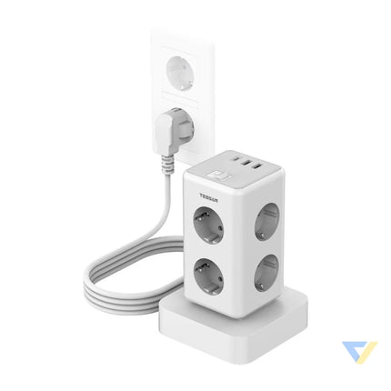 Tessan TS 306TS C power strip (white) Power strips