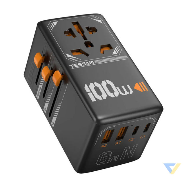 TESSAN TS WTA04 Travel Adapter Adapters connectors and converters