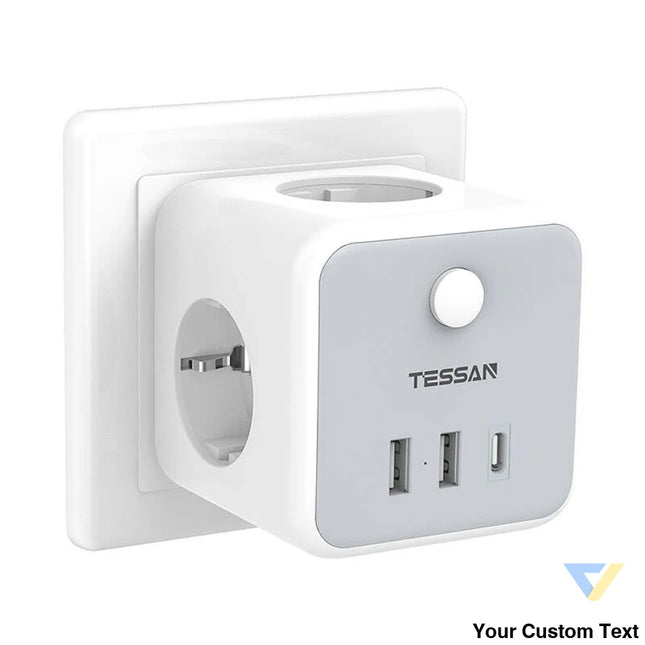 Tessan Wall Socket TS 301 DE C Power strips