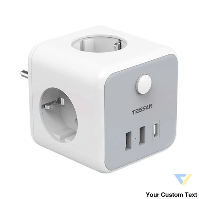 Tessan Wall Socket TS 301 DE C Power strips