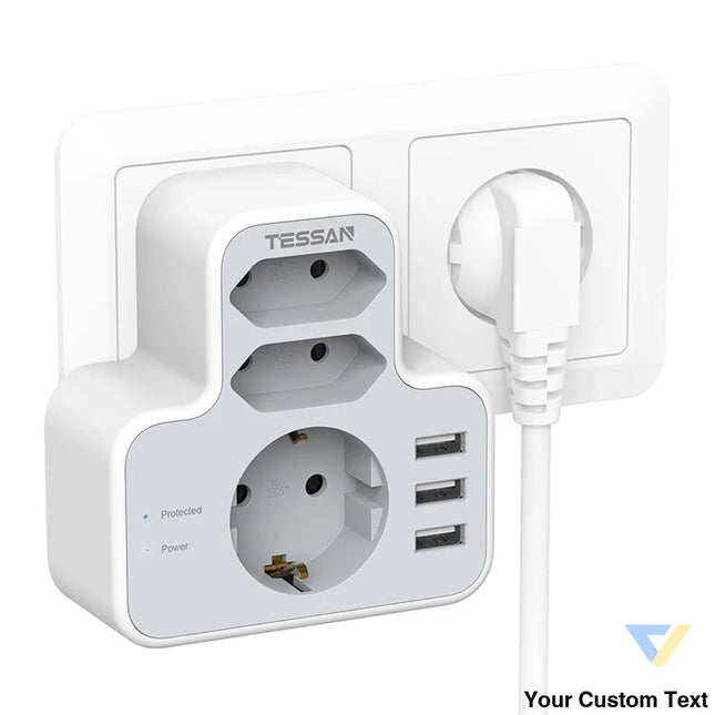 Tessan wall socket TS 327 Power strips