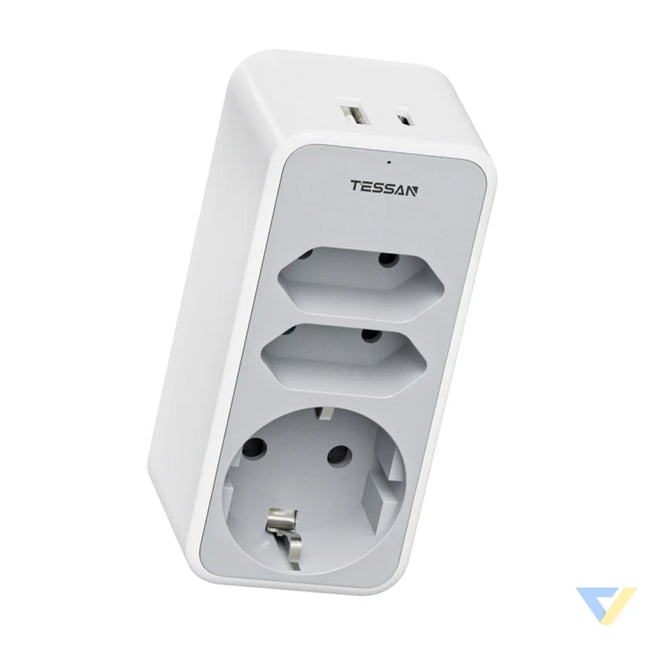Tessan wall socket TS 330 C Power strips