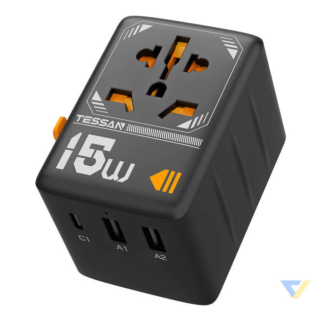 Tessan WTA 01 travel adapter Adapters connectors and converters