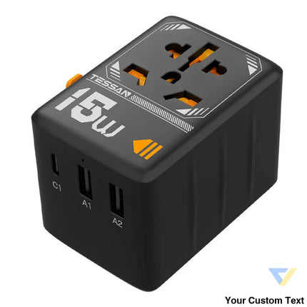 Tessan WTA 01 travel adapter Adapters connectors and converters