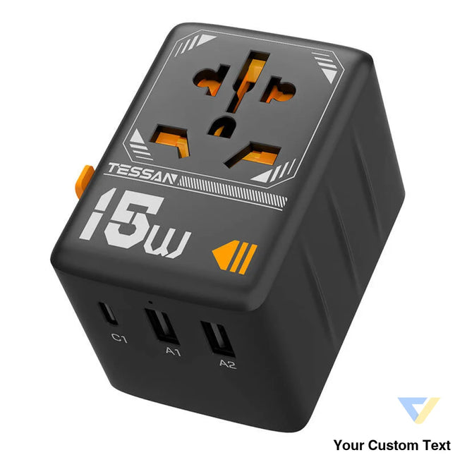 Tessan WTA 01 travel adapter Adapters connectors and converters