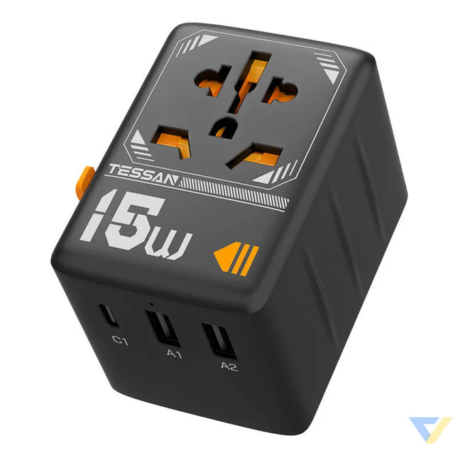 Tessan WTA 01 travel adapter Adapters connectors and converters