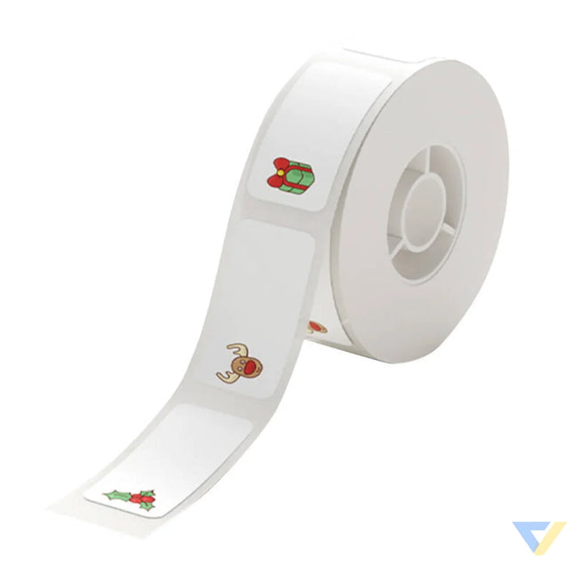 Thermal labels Niimbot stickers T 12x30mm 210 psc (Christmas) Labels