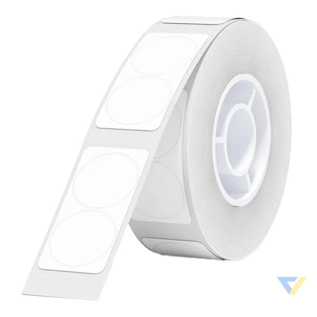 Thermal labels Niimbot stickers T 14x28mm 220 psc (White Round) Labels