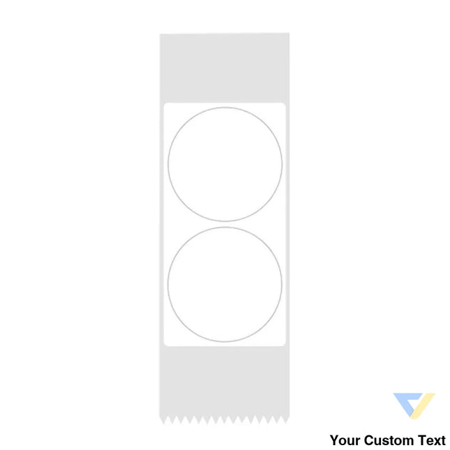 Thermal labels Niimbot stickers T 14x28mm 220 psc (White Round) Labels