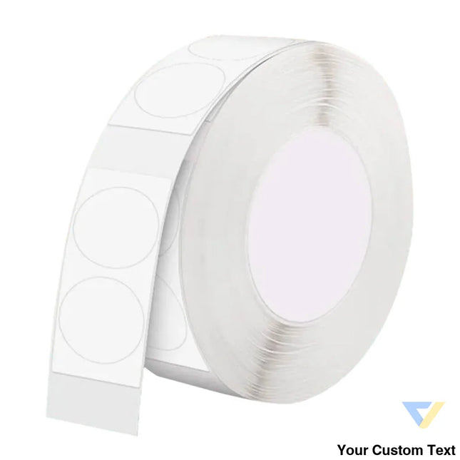 Thermal labels Niimbot stickers T 14x28mm 220 psc (White Round) Labels