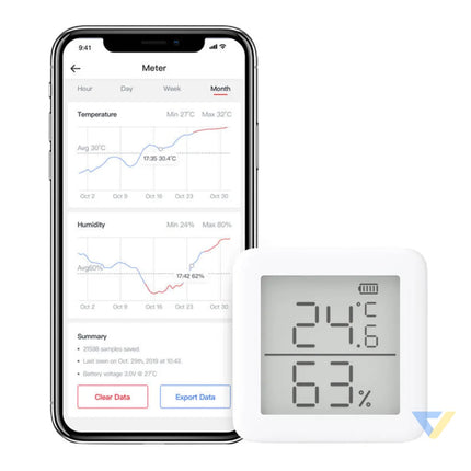 Thermometer and Hygrometer SwitchBot Thermometer and Hygrometer Sensors