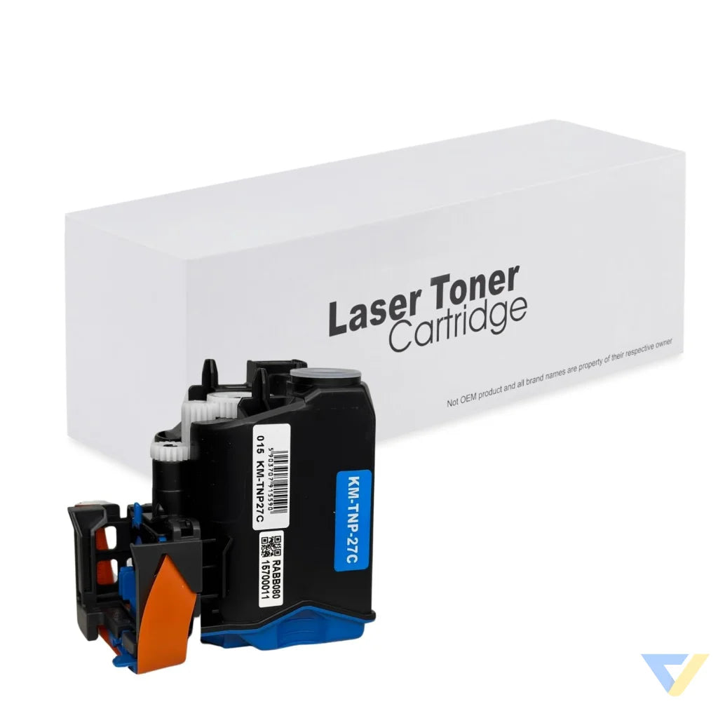 Toner do Konica Minolta A0X5453 / TNP27C | niebieski | wydajność 4500 str.