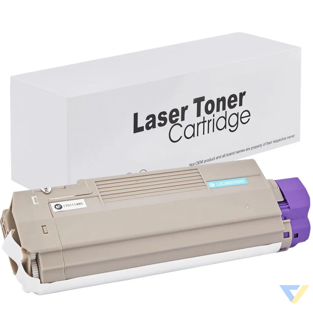 Toner do OKI 43324423 | niebieski | wydajność 5000 str.