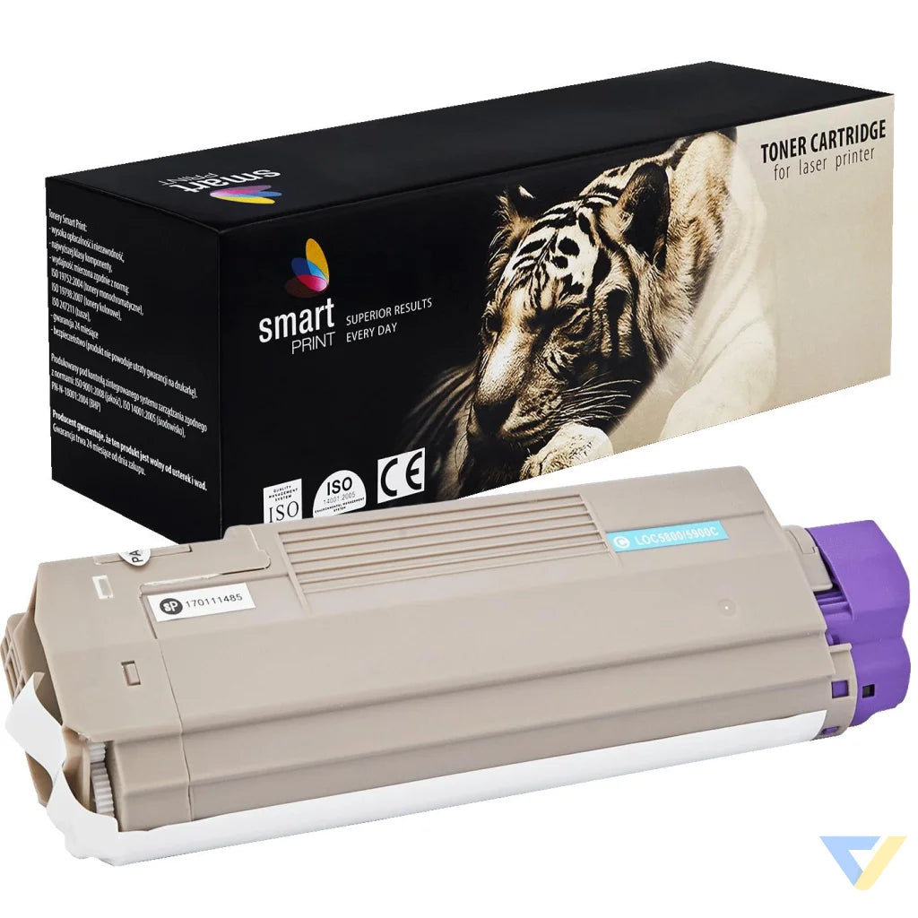 Toner do OKI 43324423 | niebieski | wydajność 5000 str.