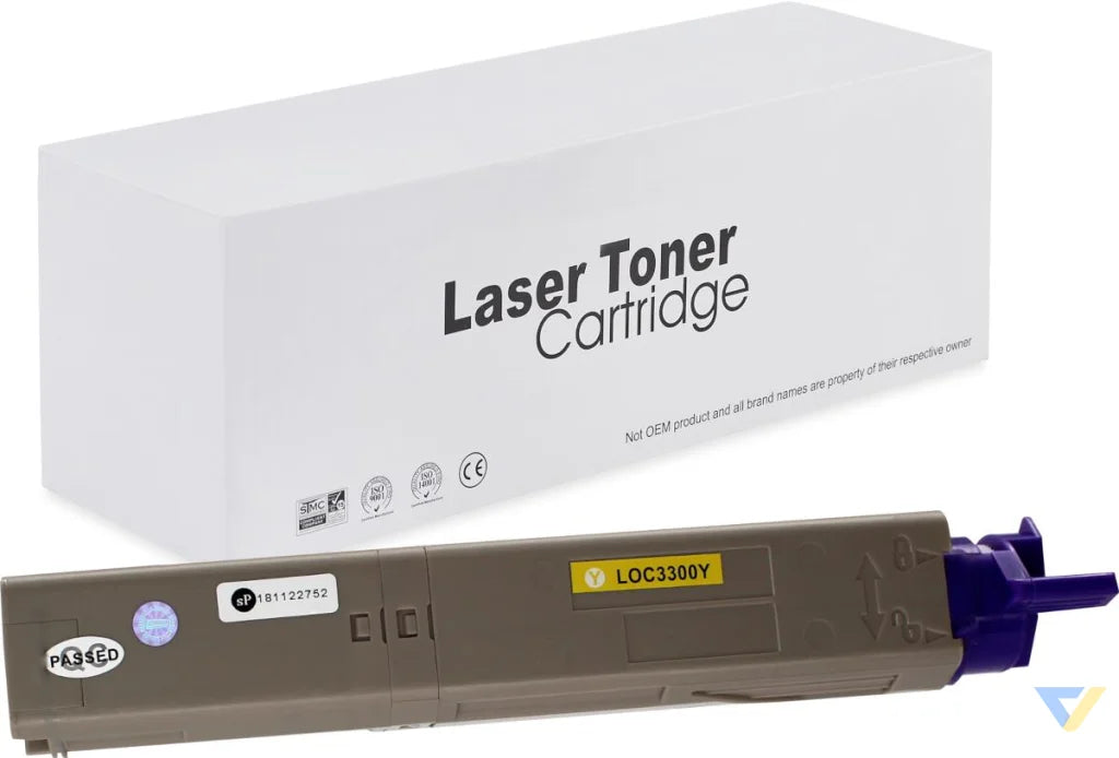 Toner do OKI 43459329 | żółty | wydajność 2500 str.