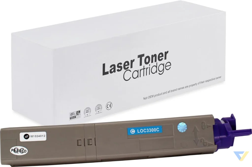 Toner do OKI 43459331 | niebieski | wydajność 2500 str.